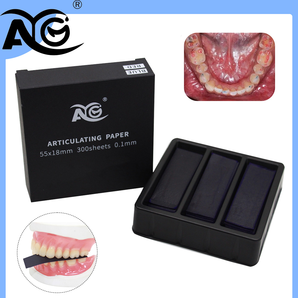 Teeth Whitening Strips Permanent - AG 300 Sheet/Box Dental Articulating Paper