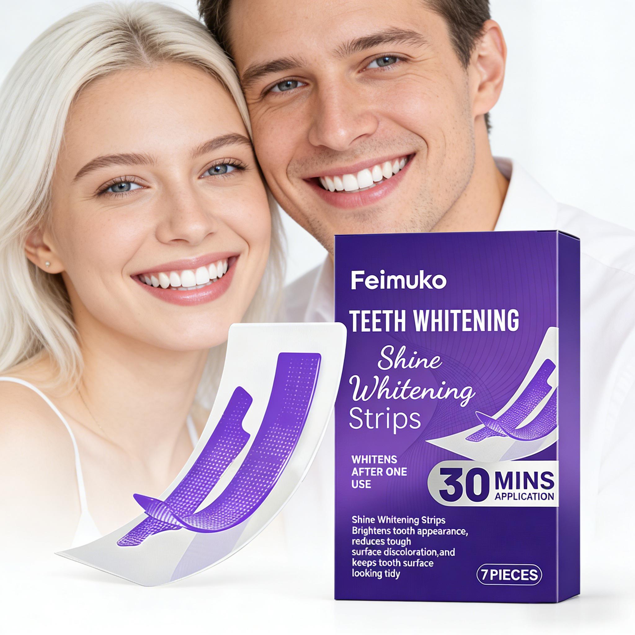 Teeth Whitening Strips Permanent - Teeth Whitening Strip Reduce Sensitivity Enamel