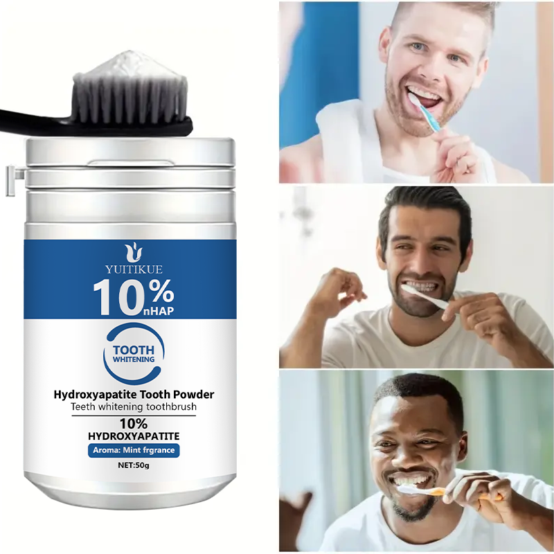 YUTIKUE 10% nHAP Tooth Powder  - Teeth Whitening Co ulasan dan harga