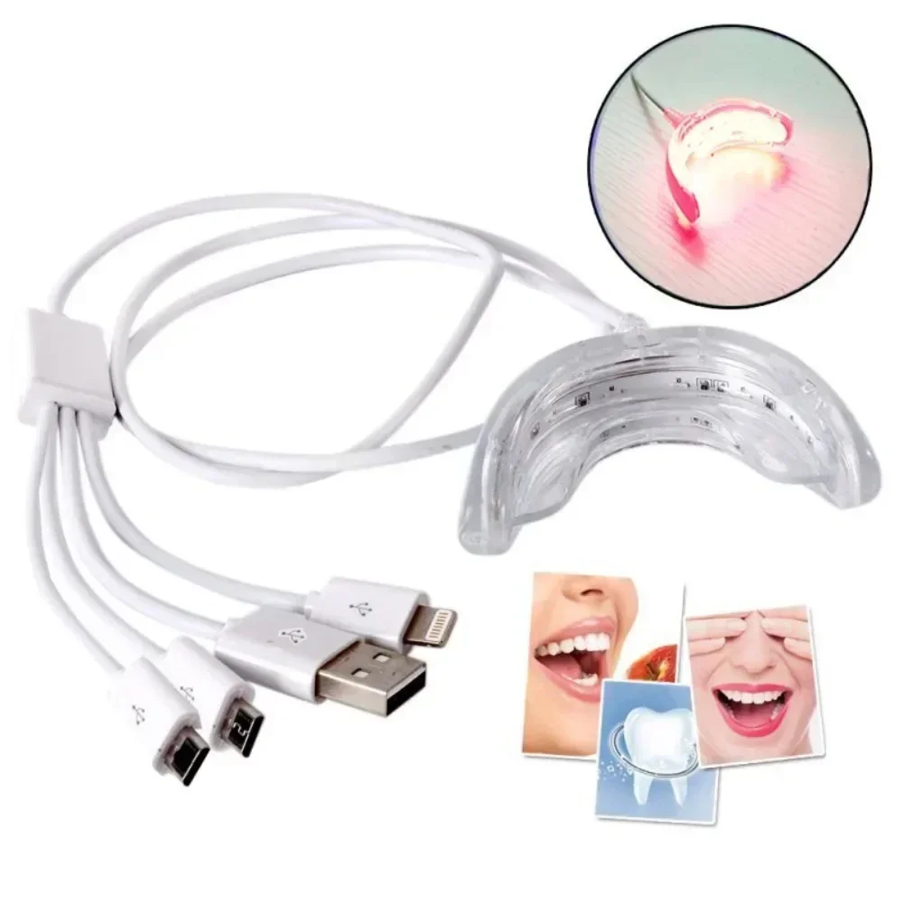 Clinic Red Laser Oral Therapy  - Teeth Whitening Kit With Light ulasan dan harga