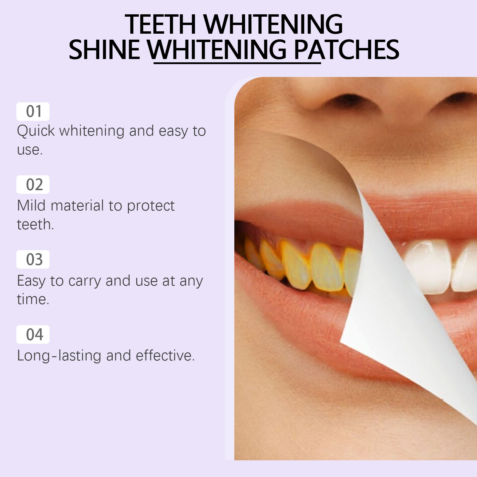 Purple Teeth Whitening Strips  - Teeth Whitening Strips Permanent ulasan dan harga