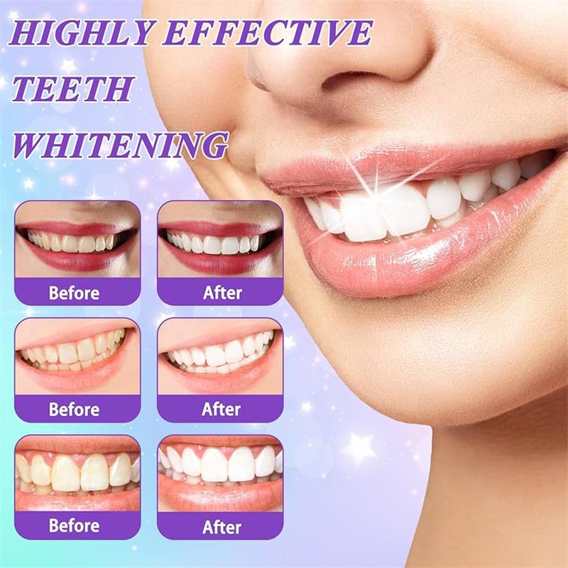 9D Purple Teeth Whitening Toot - Teeth Whitening At Home ulasan dan harga