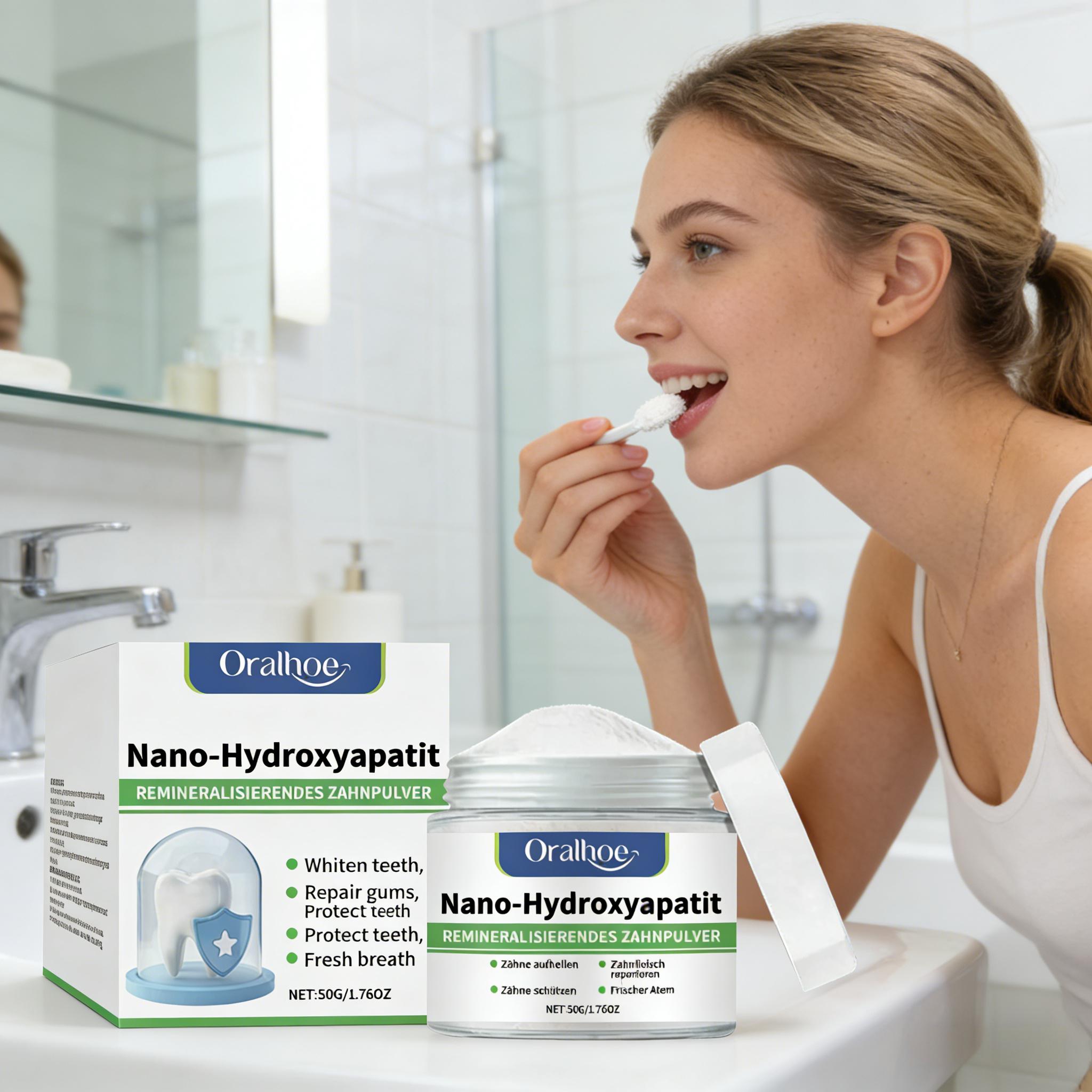 Oralhoe Whitening Tooth Powder - Teeth Whitening Co ulasan dan harga