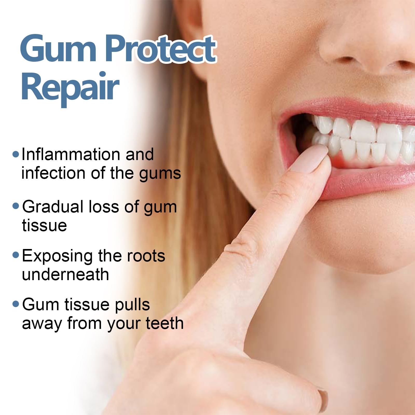 Rapid Repair Gums Gel Effectiv - Teeth Whitening Foam ulasan dan harga