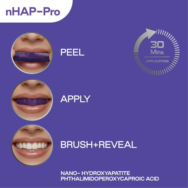 Purple Teeth Whitening Strips  - Teeth Whitening Strips Permanent ulasan dan harga