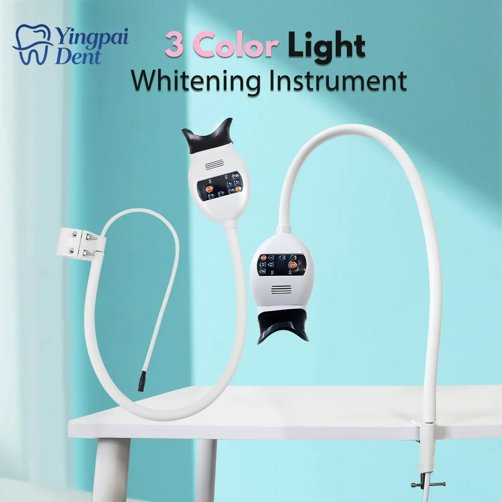 Adjustable 3 Colors LED Teeth  - Teeth Whitening Dental ulasan dan harga