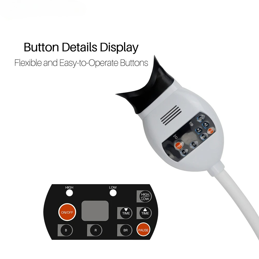 Adjustable 3 Colors LED Teeth  - Teeth Whitening Dental ulasan dan harga