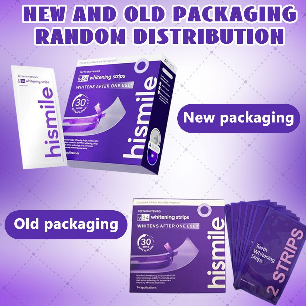 Hismile V34 Dental Whitening C - Teeth Whitening Strips Permanent ulasan dan harga