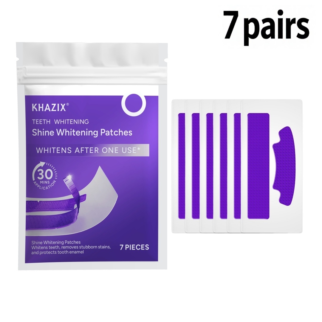7 pairs Teeth Whitening Strips - Teeth Whitening Routine ulasan dan harga
